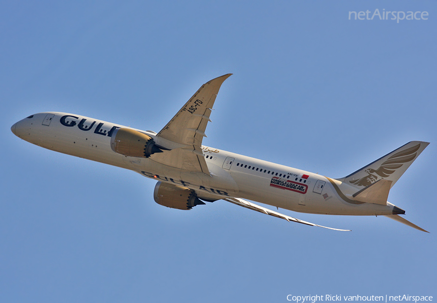 Gulf Air Boeing 787-9 Dreamliner (A9C-FD) | Photo 376489