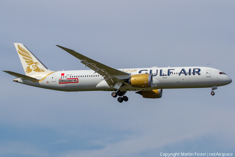 Gulf Air Boeing 787-9 Dreamliner (A9C-FD) | Photo 346324