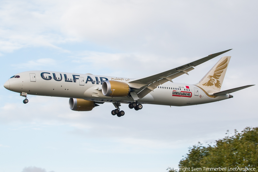 Gulf Air Boeing 787-9 Dreamliner (A9C-FD) | Photo 359488
