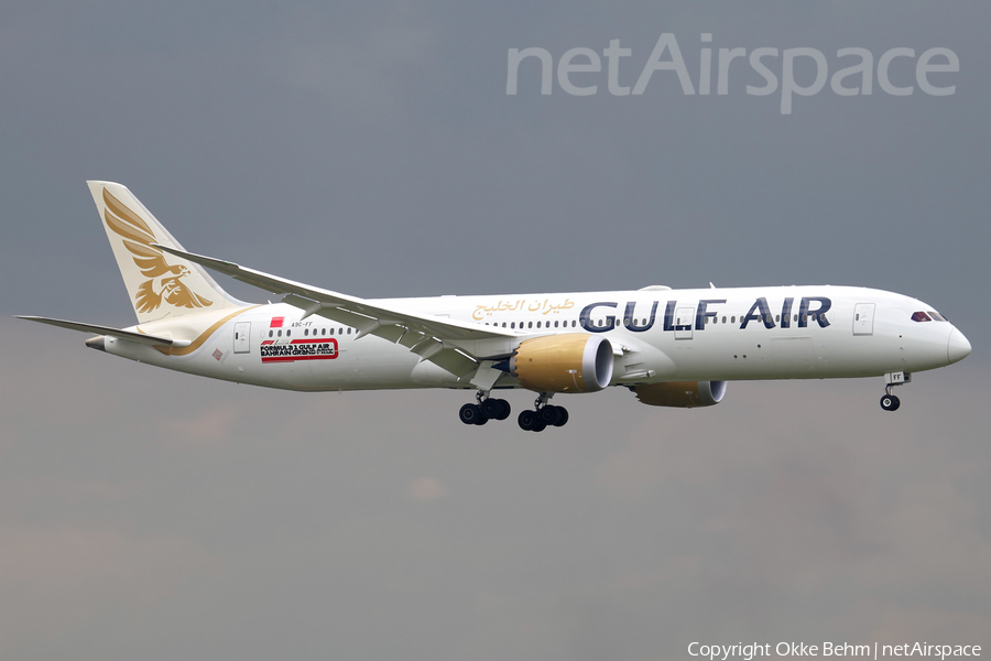 Gulf Air Boeing 787-9 Dreamliner (A9C-FF) | Photo 335440