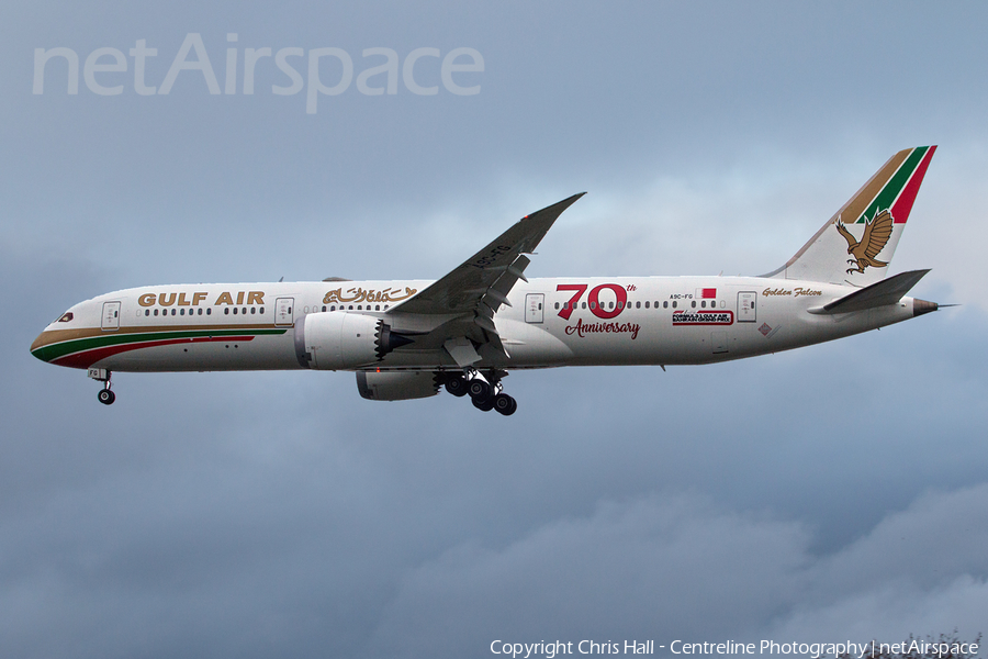 Gulf Air Boeing 787-9 Dreamliner (A9C-FG) | Photo 485923