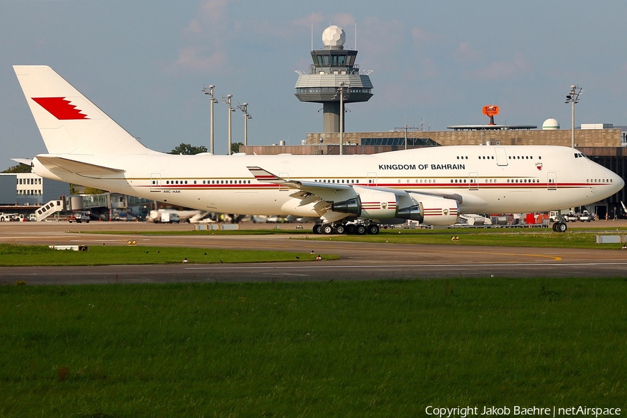 Bahrain Amiri Flight Boeing 747-4F6 (A9C-HAK) | Photo 194666