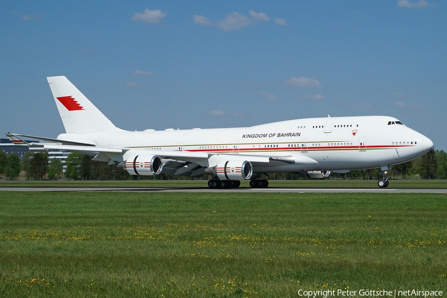 Bahrain Amiri Flight Boeing 747-4F6 (A9C-HAK) | Photo 107489
