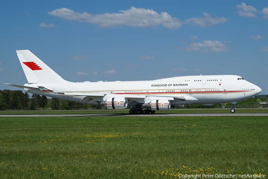 Bahrain Amiri Flight Boeing 747-4F6 (A9C-HAK) | Photo 107490