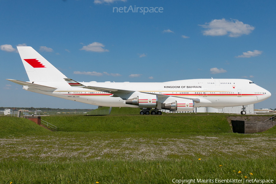 Bahrain Amiri Flight Boeing 747-4F6 (A9C-HAK) | Photo 107500