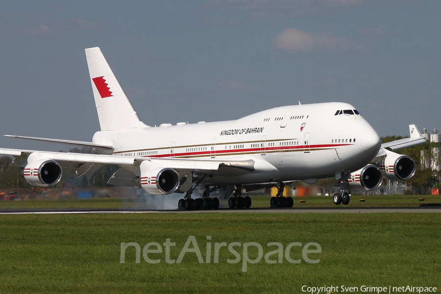 Bahrain Amiri Flight Boeing 747-4F6 (A9C-HAK) | Photo 107529