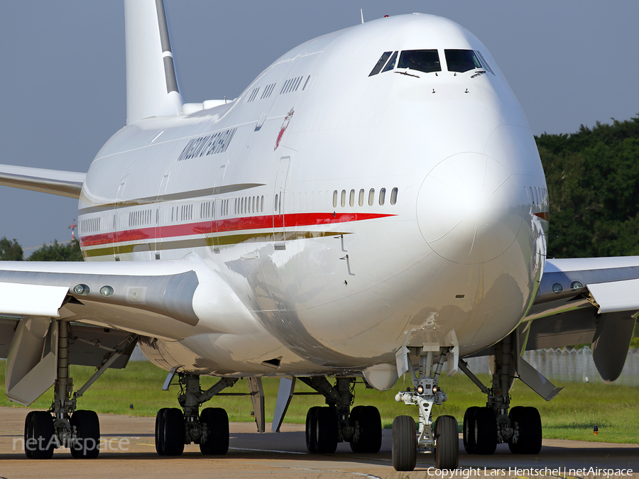 Bahrain Amiri Flight Boeing 747-4F6 (A9C-HAK) | Photo 110425