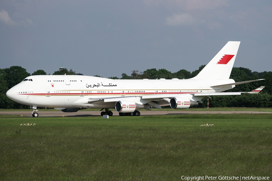 Bahrain Amiri Flight Boeing 747-4F6 (A9C-HAK) | Photo 110434