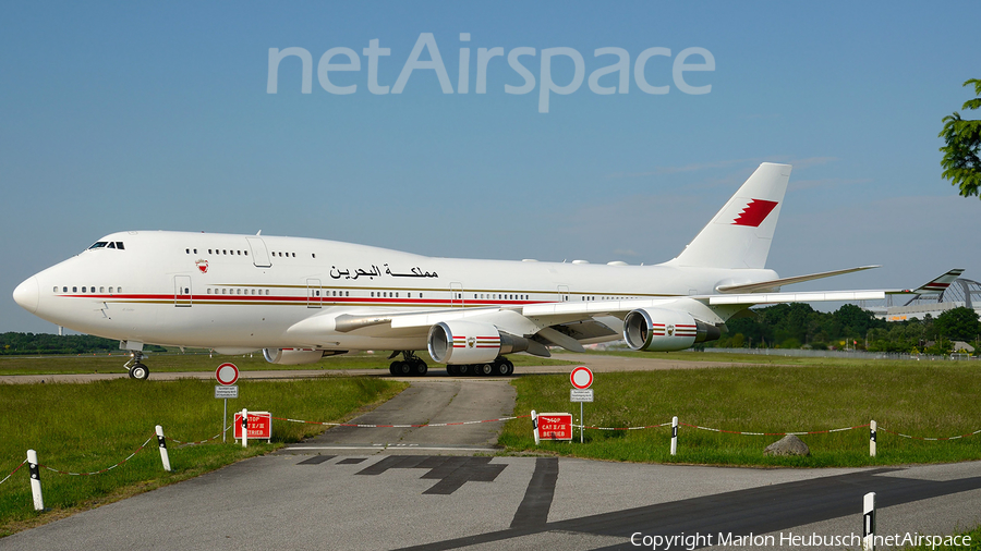 Bahrain Amiri Flight Boeing 747-4F6 (A9C-HAK) | Photo 110455