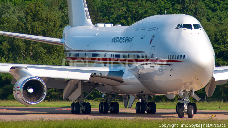 Bahrain Amiri Flight Boeing 747-4F6 (A9C-HAK) | Photo 110475