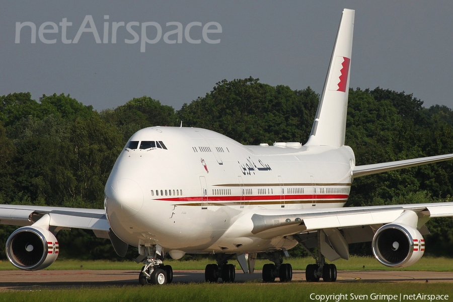 Bahrain Amiri Flight Boeing 747-4F6 (A9C-HAK) | Photo 111334