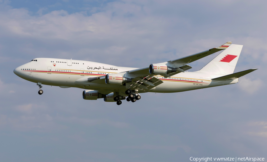 Bahrain Amiri Flight Boeing 747-4F6 (A9C-HAK) | Photo 197165