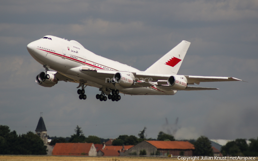 Bahrain Amiri Flight Boeing 747SP-Z5 (A9C-HAK) | Photo 81870
