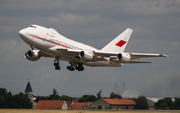 Bahrain Amiri Flight Boeing 747SP-Z5 (A9C-HAK) at  Paris - Charles de Gaulle (Roissy), France