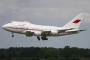 Bahrain Amiri Flight Boeing 747SP-Z5 (A9C-HAK) at  Hamburg - Fuhlsbuettel (Helmut Schmidt), Germany