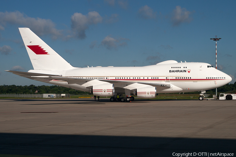 Bahrain Amiri Flight Boeing 747SP-Z5 (A9C-HAK) | Photo 201806