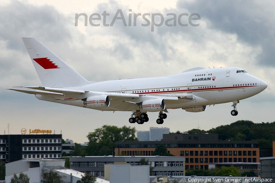 Bahrain Amiri Flight Boeing 747SP-Z5 (A9C-HAK) | Photo 23079