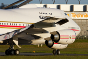 Bahrain Amiri Flight Boeing 747SP-Z5 (A9C-HAK) at  Hamburg - Fuhlsbuettel (Helmut Schmidt), Germany