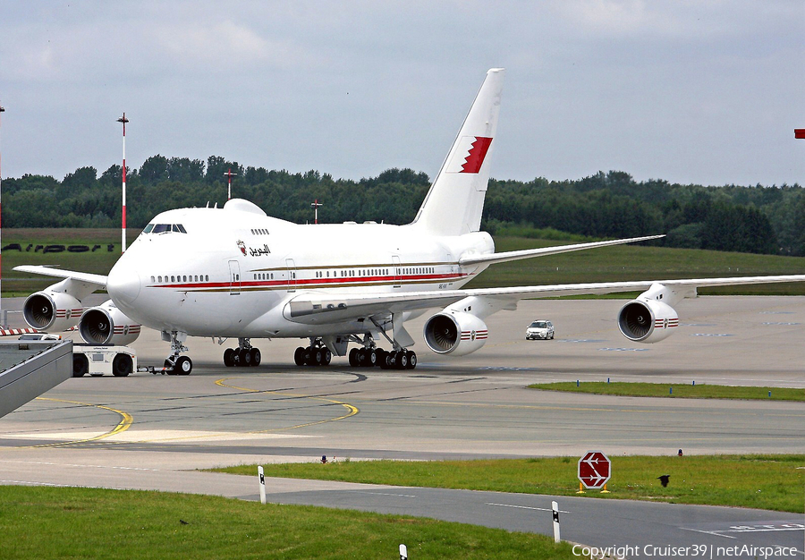Bahrain Amiri Flight Boeing 747SP-Z5 (A9C-HAK) | Photo 64113