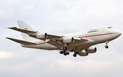 Bahrain Amiri Flight Boeing 747SP-Z5 (A9C-HAK) at  Hamburg - Fuhlsbuettel (Helmut Schmidt), Germany
