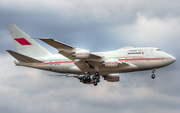 Bahrain Amiri Flight Boeing 747SP-Z5 (A9C-HAK) at  Hamburg - Fuhlsbuettel (Helmut Schmidt), Germany
