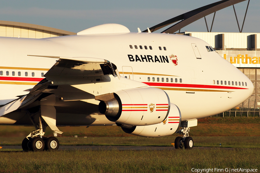 Bahrain Amiri Flight Boeing 747SP-Z5 (A9C-HAK) | Photo 90191