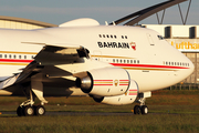 Bahrain Amiri Flight Boeing 747SP-Z5 (A9C-HAK) at  Hamburg - Fuhlsbuettel (Helmut Schmidt), Germany