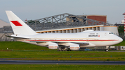 Bahrain Amiri Flight Boeing 747SP-Z5 (A9C-HAK) at  Hamburg - Fuhlsbuettel (Helmut Schmidt), Germany