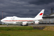 Bahrain Amiri Flight Boeing 747SP-Z5 (A9C-HAK) at  Hamburg - Fuhlsbuettel (Helmut Schmidt), Germany