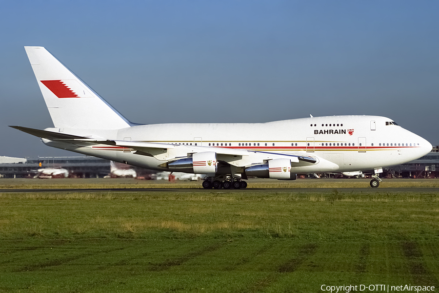 Bahrain Amiri Flight Boeing 747SP-21 (A9C-HHH) | Photo 441609