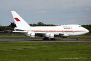 Bahrain Amiri Flight Boeing 747SP-21 (A9C-HHH) at  Hamburg - Fuhlsbuettel (Helmut Schmidt), Germany