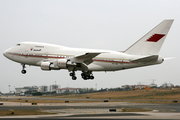 Bahrain Amiri Flight Boeing 747SP-21 (A9C-HMH) at  Lisbon - Portela, Portugal
