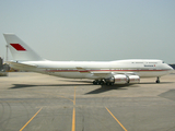 Bahrain Amiri Flight Boeing 747-4P8 (A9C-HMK) at  Manama - International, Bahrain