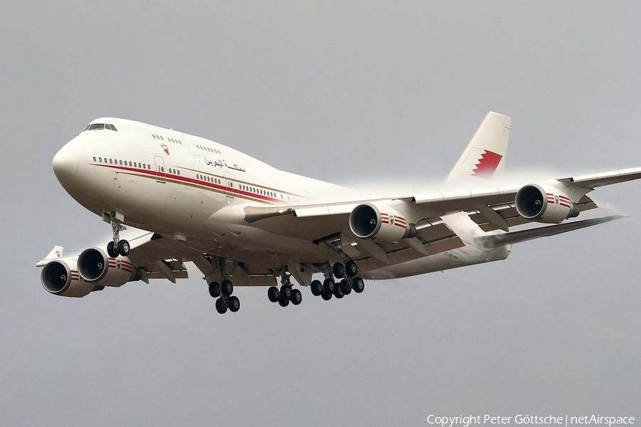 Bahrain Amiri Flight Boeing 747-4P8 (A9C-HMK) | Photo 133886