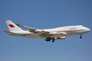 Bahrain Amiri Flight Boeing 747-4P8 (A9C-HMK) at  Hamburg - Fuhlsbuettel (Helmut Schmidt), Germany