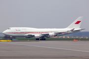 Bahrain Amiri Flight Boeing 747-4P8 (A9C-HMK) at  Hamburg - Fuhlsbuettel (Helmut Schmidt), Germany