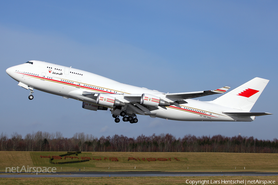 Bahrain Amiri Flight Boeing 747-4P8 (A9C-HMK) | Photo 68688