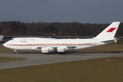 Bahrain Amiri Flight Boeing 747-4P8 (A9C-HMK) at  Hamburg - Fuhlsbuettel (Helmut Schmidt), Germany