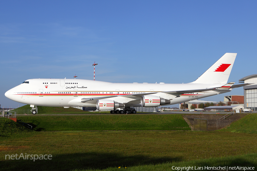 Bahrain Amiri Flight Boeing 747-4P8 (A9C-HMK) | Photo 74494