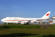 Bahrain Amiri Flight Boeing 747-4P8 (A9C-HMK) at  Hamburg - Fuhlsbuettel (Helmut Schmidt), Germany