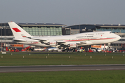 Bahrain Amiri Flight Boeing 747-4P8 (A9C-HMK) at  Hamburg - Fuhlsbuettel (Helmut Schmidt), Germany