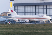 Bahrain Amiri Flight Boeing 747-4P8 (A9C-HMK) at  Hamburg - Fuhlsbuettel (Helmut Schmidt), Germany