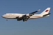 Bahrain Amiri Flight Boeing 747-4P8 (A9C-HMK) at  London - Heathrow, United Kingdom