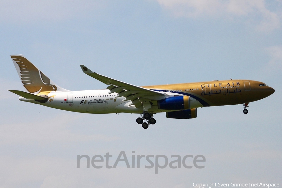 Gulf Air Airbus A330-243 (A9C-KD) | Photo 21018