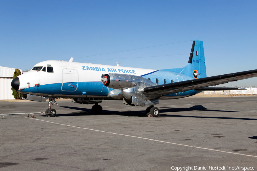 Zambian Air Force Hawker Siddeley HS.748-265 Series 2A (AF602) | Photo 517684