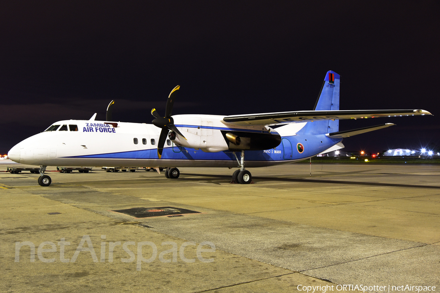 Zambian Air Force Xian MA60 (AF608) | Photo 425608