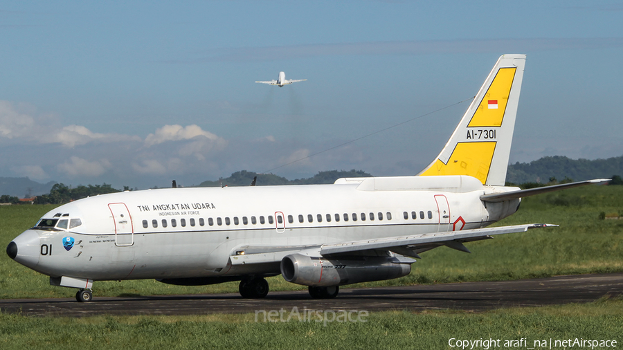 Indonesian Air Force (TNI-AU) Boeing 737-2X9(Adv) (AI-7301) | Photo 471762