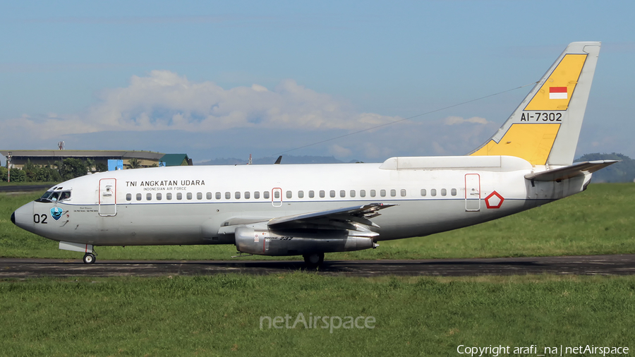 Indonesian Air Force (TNI-AU) Boeing 737-2X9(Adv) (AI-7302) | Photo 471763