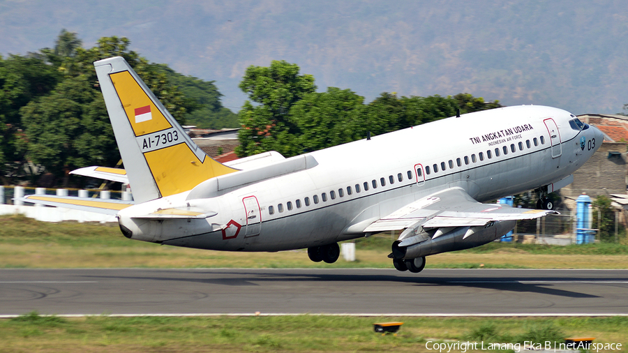 Indonesian Air Force (TNI-AU) Boeing 737-2X9(Adv) (AI-7303) | Photo 372163