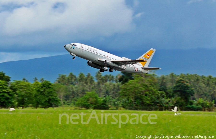 Indonesian Air Force (TNI-AU) Boeing 737-2X9(Adv) (AI-7303) | Photo 168061